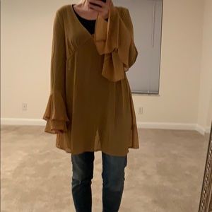 BCBG generation sheer top or Cover up size S